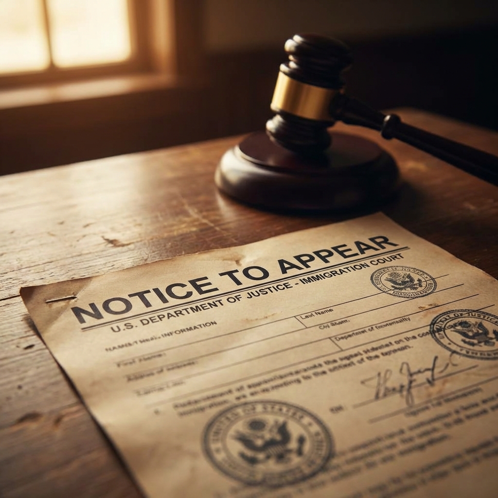 What a Notice to Appear (NTA) Means—and What to Do